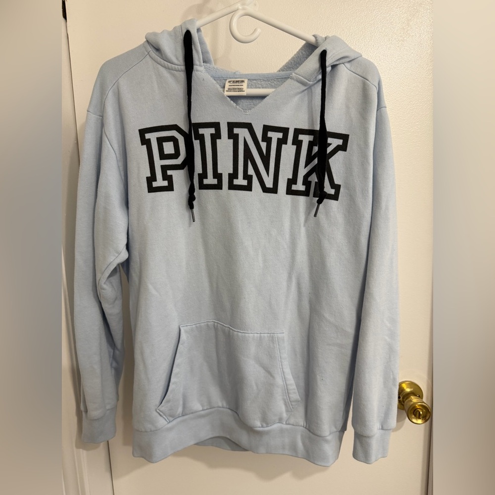 Victoria's Secret PINK Soft Blue Sweatshirt